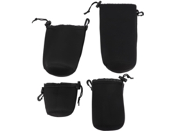 Conjunto De Estojos Para Lentes De Câmera À Prova Dágua, Bolsas De Neoprene, Estojo Para Lentes Slr Brilvibera