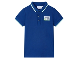 Polo Para Criança Azul-escuro 116