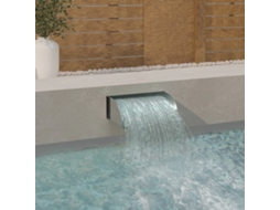 Vidaxl Cascata Com Luzes Led 45x34x14 Cm Aço Inoxidável 304