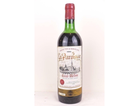 Vinho Tinto LA PAROISSE 1982 (75 cl - 1 unidade)