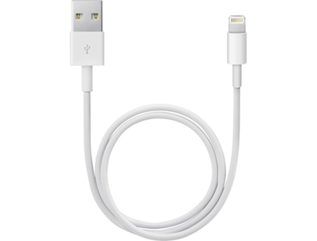 Cabo APPLE ME291ZM/A (USB - Lightning - 0.5 m - Branco)