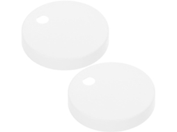 Tampas Redondas De Plástico Fusos Assento Sanitário, 60mm, Em Pvc, Decorativas, Proteção Contra Poeira
