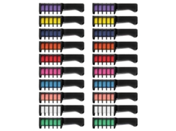 Pente Descartável Para Tintura De Cabelo, 10 Cores, 20 Unidades Jinyubo Store