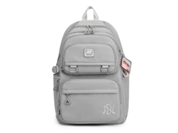 Mochila Grande Para Raparigas, Leve E Ergonómica Para Escola Básica E Secundária, Mochila Diária Para Viagem E Atividades Cinza Hexinyigjly