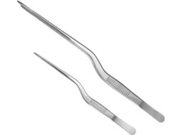 Pinças De Cozinha Aço Inoxidável 2 Peças, Utensílios Para Churrasco, Ideais Para Remover Espinhas De Peixe E Manusear
