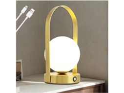 Luminária De Leitura Artsim Moon, Recarregável, Com 3 Configurações De Cor E Brilho, Recarregável Via Usb, Ideal Para