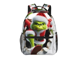 Mochila Grinch Para Estudantes, Durável E Leve, Alças Impermeáveis ​​e Respiráveis ​​n193 Olysi Shop
