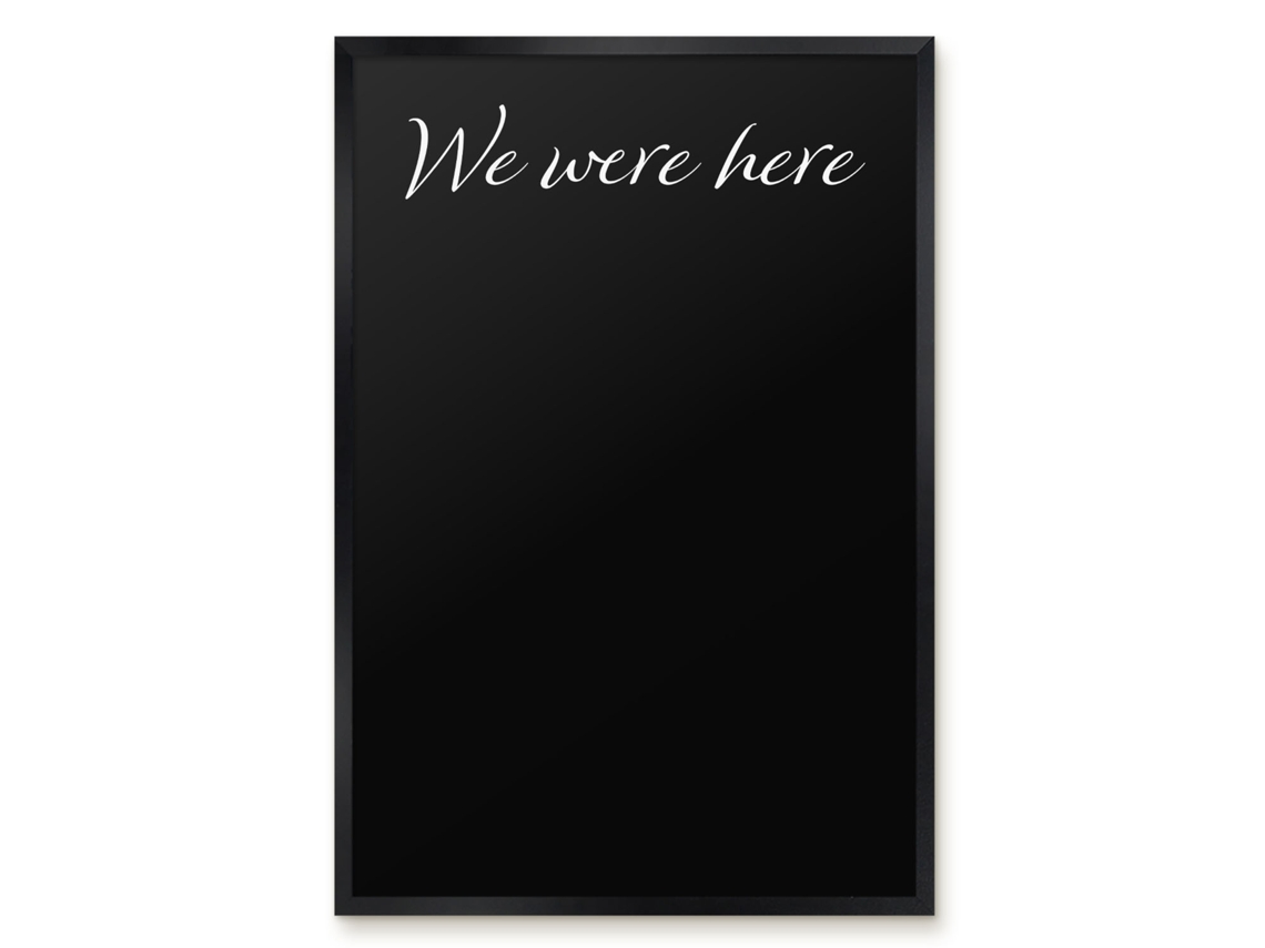 Magnetic Glass Board We Were Here For The Hall Espelharte (40x60 Cm)