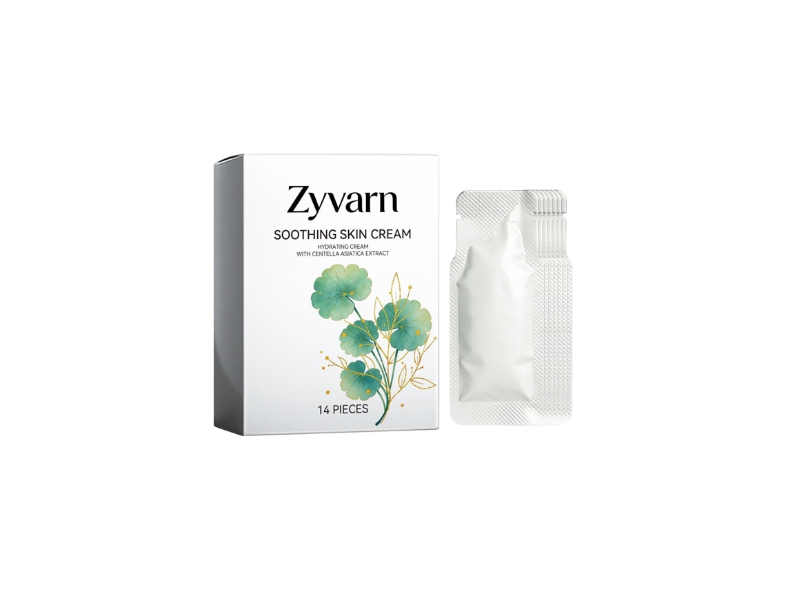 Creme Calmante com Centella Asiática Zyvarn para Pele Sensível e Irritada LAXISCREED