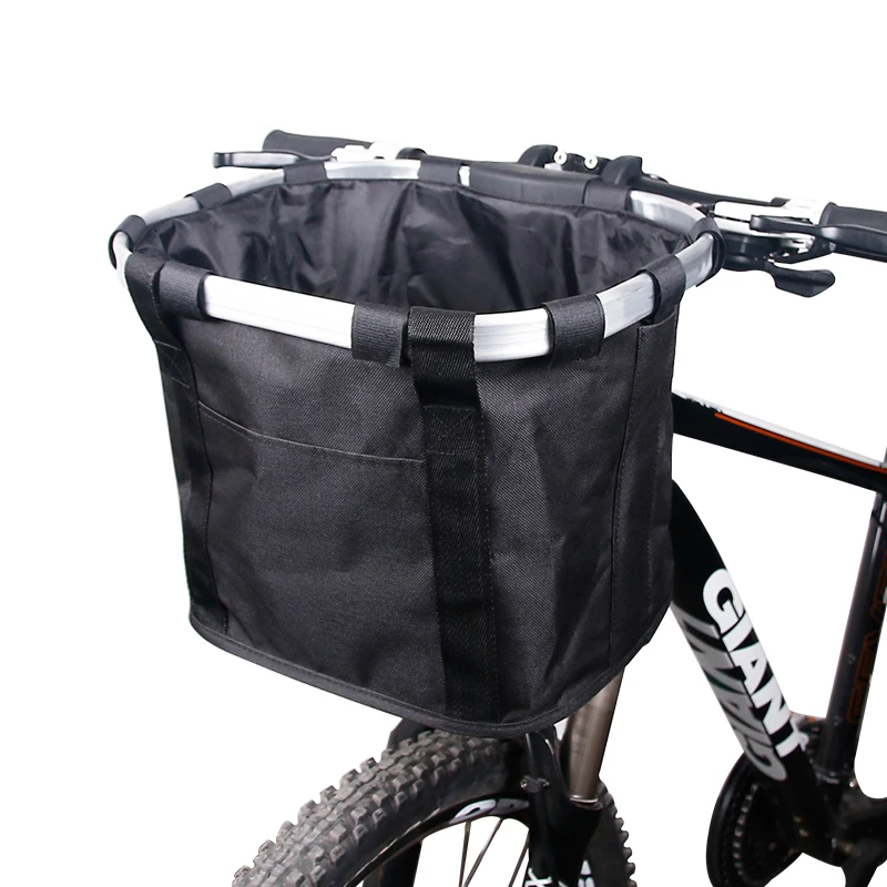 Bolsa Impermeável para Guidão de Bicicleta, Cor Preta, para Guardar Celular, Garrafa, Ferramentas e Pequenos Objetos Durante o Ciclismo AQUAFORGE