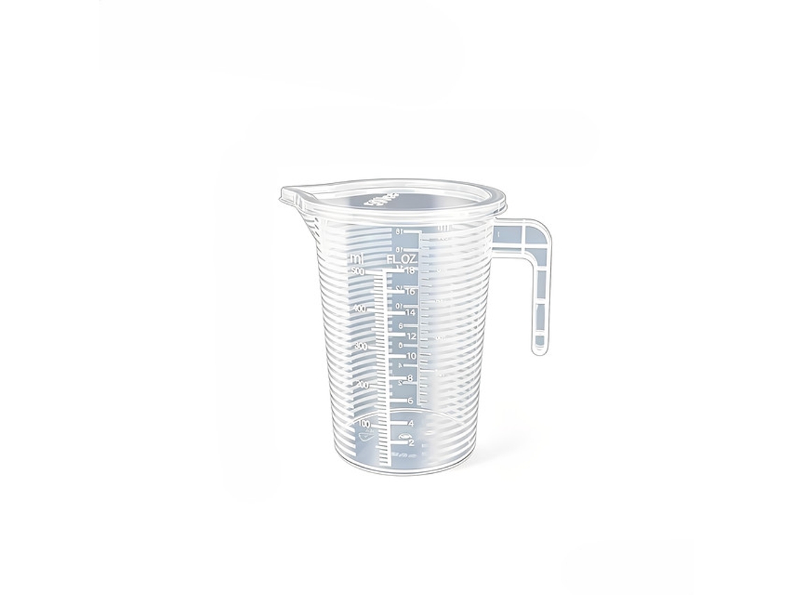 Medidor De Líquidos Garrafa Com Tampa 500 Ml Dureforward