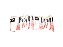 Laxiscreed Banner De Festa Com Estampa De Sangue Para Decoração De Halloween E Festas Temáticas