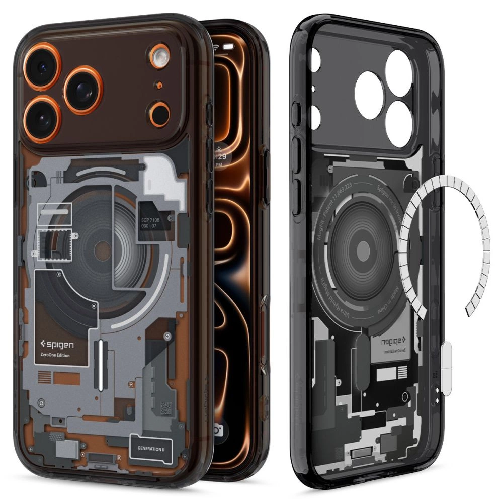 Capa Spigen Ultra Hybrid Magsafe Para Iphone 17 Pro Zero One Protection
