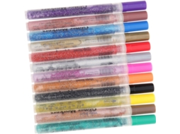 Stobok Conjunto De 12 Marcadores Com Glitter, Marcadores De Tinta