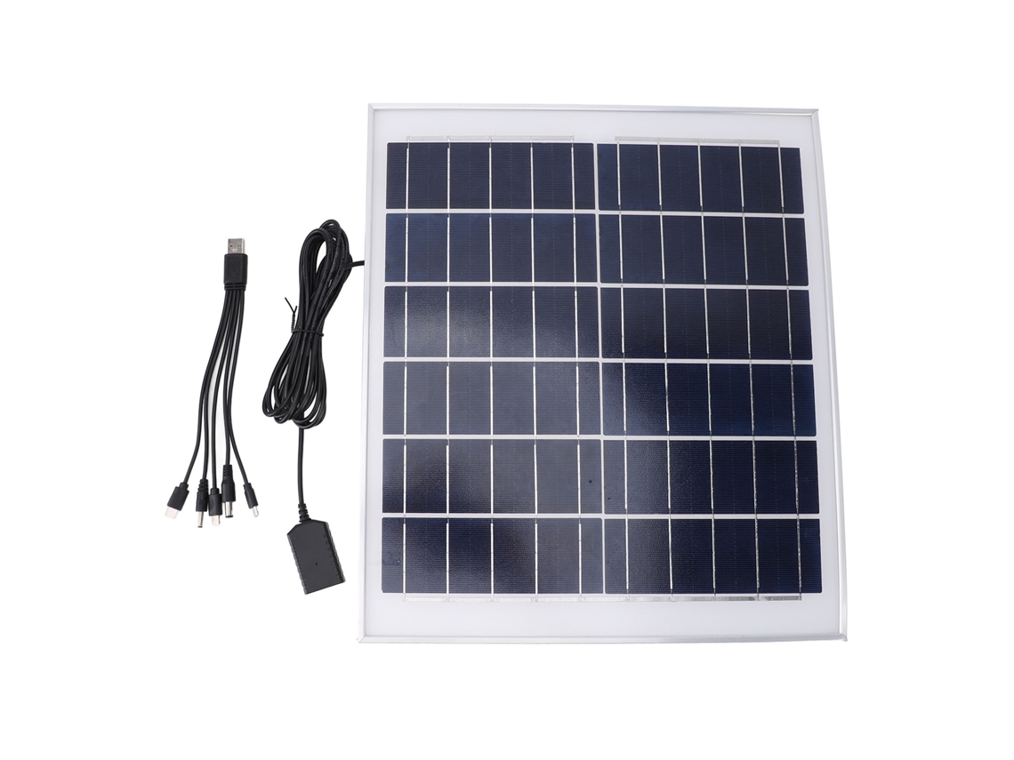Painel Solar Portátil 20w de Silício Monocristalino Ip68 | S/MARCA