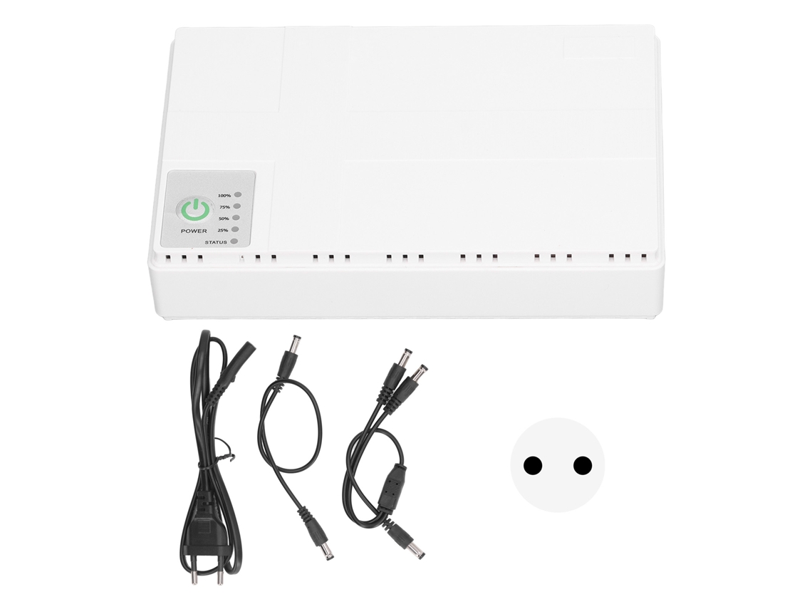 Mini UPS 8800mAh Bateria para Roteador e Câmera | S/MARCA