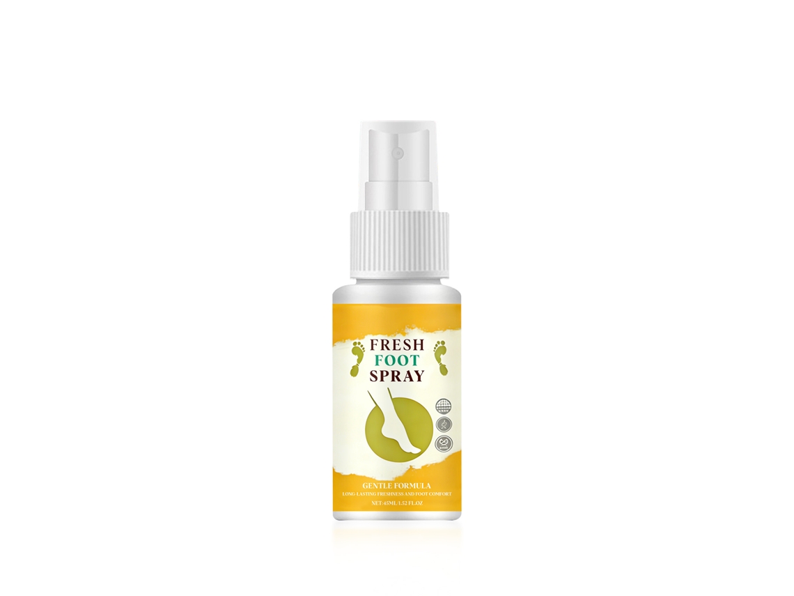 Frescor e Proteção com Spray Antibacteriano para Pés da Marca LAXISCREED, Desodorante Eficiente