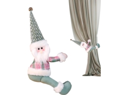 Prendedores De Cortina Com Estampa De Boneco De Neve E Gnomo | Decoração