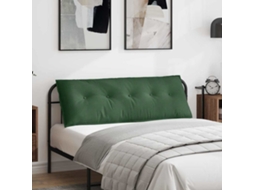 Vidaxl Travesseiro Para Costas Verde Selva 140 X 50 Cm
