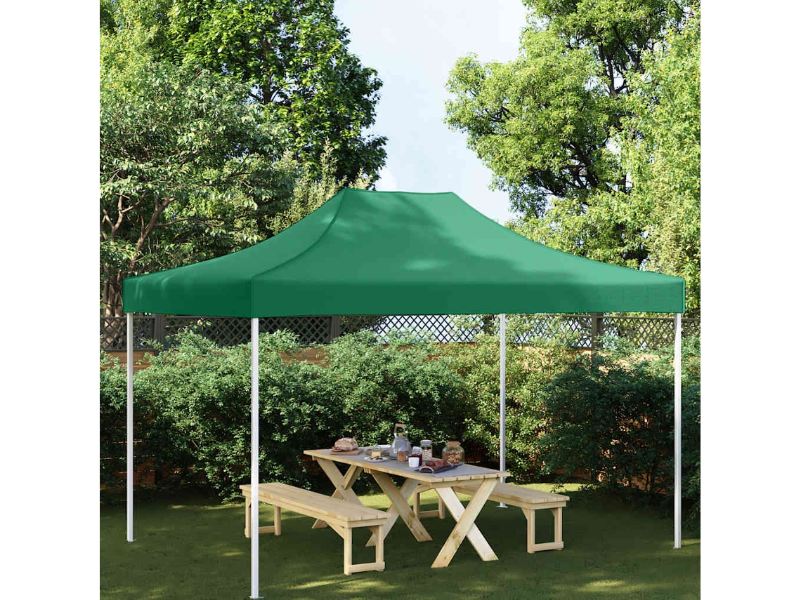 Vidaxl Teto Para Tenda De Festas 4,5x3 M 270 G/m² Verde