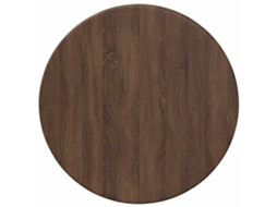 Conjunto 1 Tampo De Mesa Vidaxl Castanho Derivados De Madeira (ø 30 X 1,5 Cm)