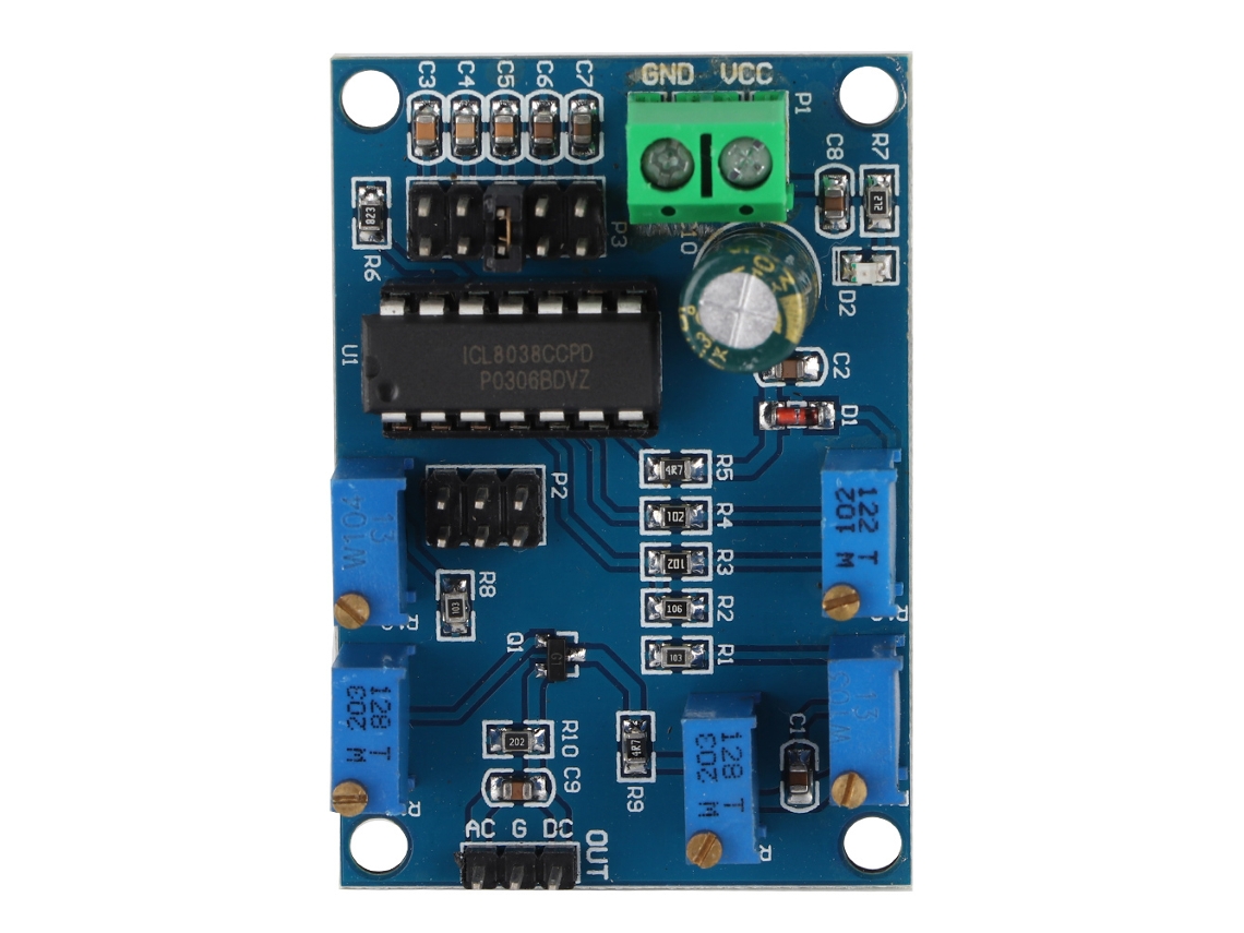 Aetheria módulo Gerador de Sinais Icl8038 de Baixa/média Frequência Senoidal/triangular/retangular