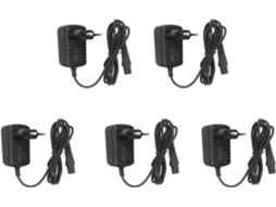 Carregador para Barbeador Elétrico 5x 12v com Cabo para Séries Z20, Z30 e Z4 SFUSHOS