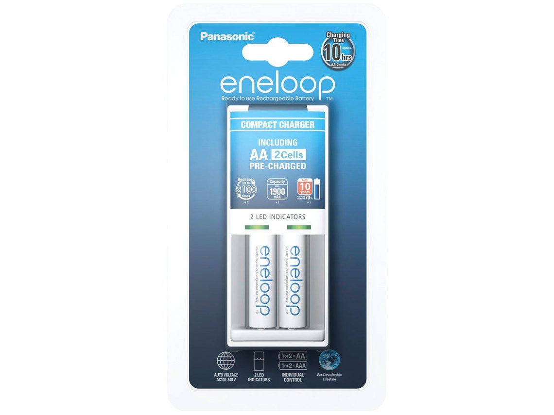 ENELOOP Compact Bqcc50 Charger 2 Aa Mignon Accus