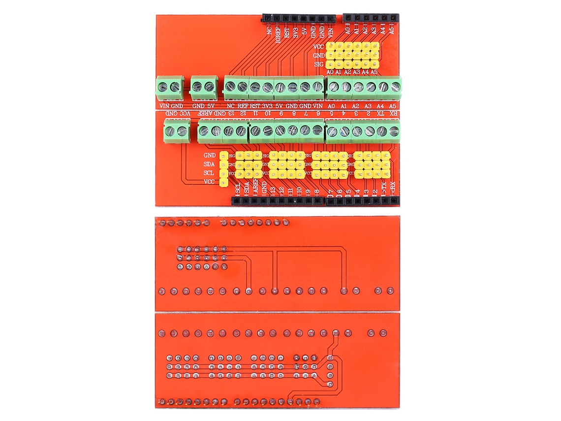 Laxiscreed Screw Shield V3 Com Terminais Stud Para Expansão De Módulo De Mídia Interativa E Componentes Eletrónicos