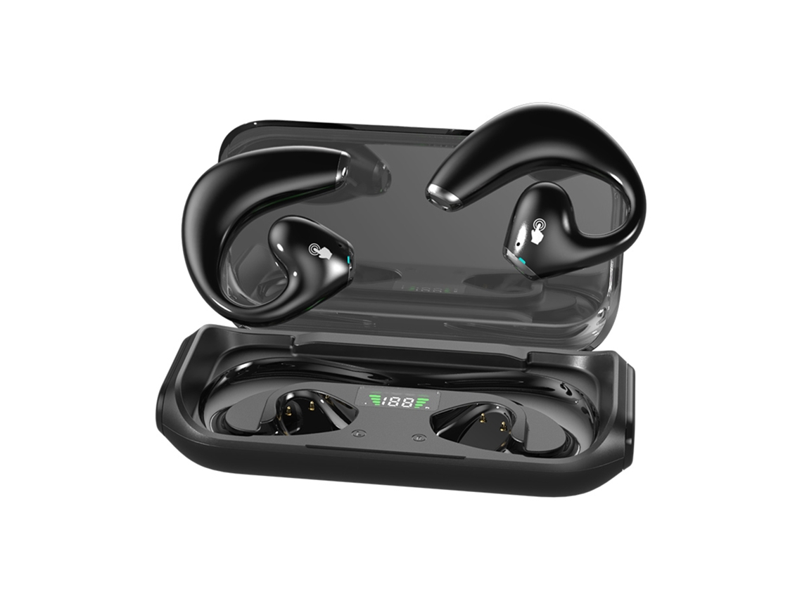 Fones de Ouvido Bluetooth EOOCOO (resistentes Ao Suor para Esportes Ao Ar Livre, Conexão Instantânea Ao Sair da Capa)
