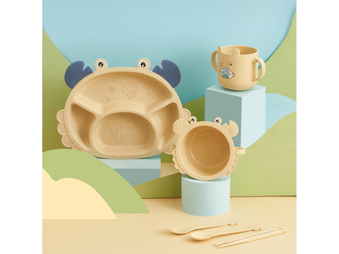 Geyecete Lancheira Infantil Bento 6 Pcs