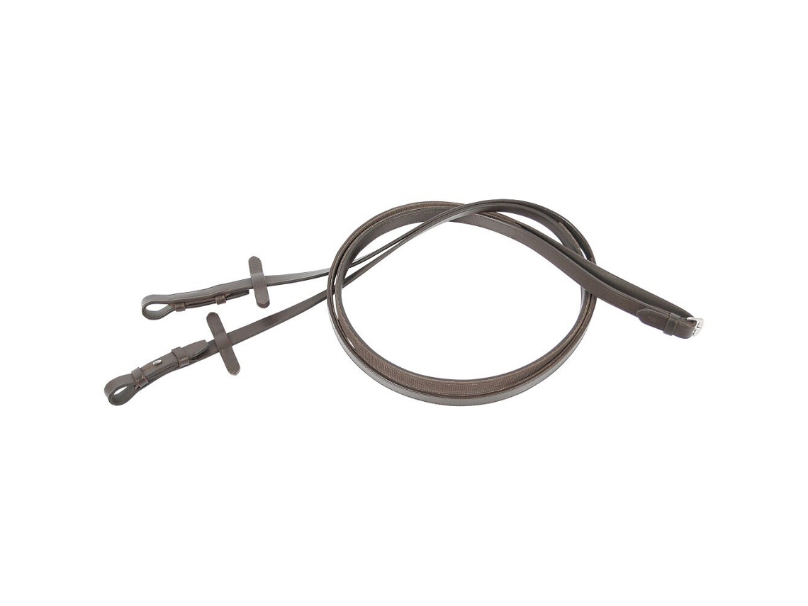 Rédeas de Cavalo de Couro com Forro de Borracha Harry'S Horse
