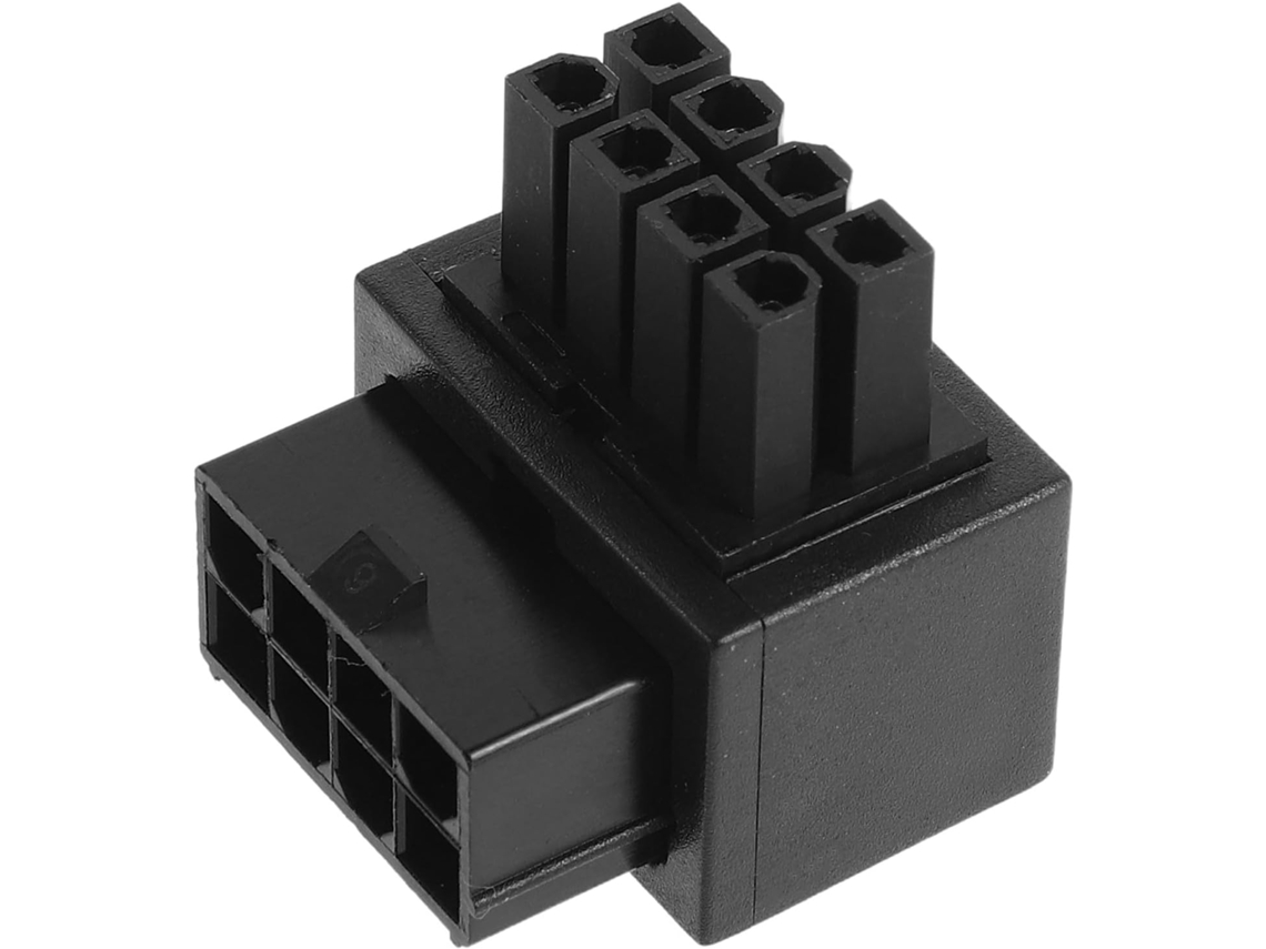Conectores De 8 Pinos Para Placa-mãe De Cpu: Adaptador De Energia Angular Para Placa-mãe -