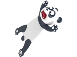Marcador de Páginas 3D Estereoscópico em PVC com Design de Panda GOKOCO