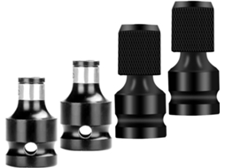 Conjunto De 4 Adaptadores Impacto, Soquete Aço Cromo Vanádio 1/2" A