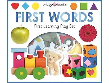 Livro First Learning Play Set First Words de Roger Priddy (Inglês - Capa Dura)