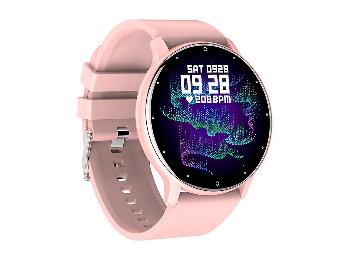Relógio Inteligente Fitness Tracker Hr Água Resistente Pulseira Sono Descanso Metas Yizhood (rosa)
