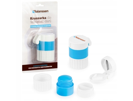 Balanssen 4 In 1 Pill Crusher, Single Unit Bifarm