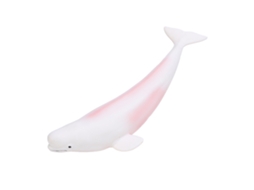 Ats modelo de Escultura Simulada de Baleia Branca Figura de Animal Marino Brinquedo Educativo Infantil L