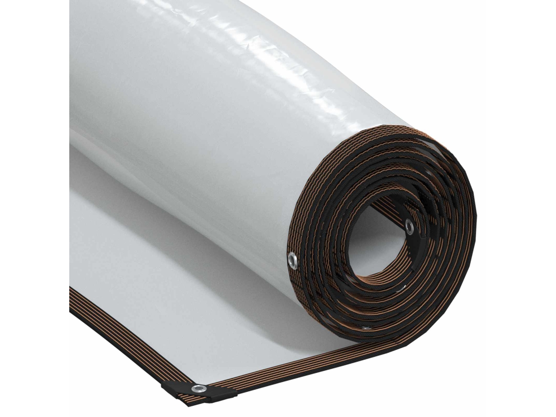 Conjunto 1 Lona Para Exteriores Vidaxl Transparente Polietileno (2 X 12 M)