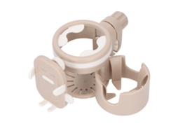 Mali suporte para Copo e Celular 3 em 1 Multifuncional para Carrinho de Bebê Walker Scooters Khaki