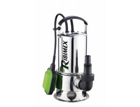 Bomba De Esgoto De 1100 W Para Água Suja + Interruptor De Bóia  - Prpvc1101ci - Ribimex