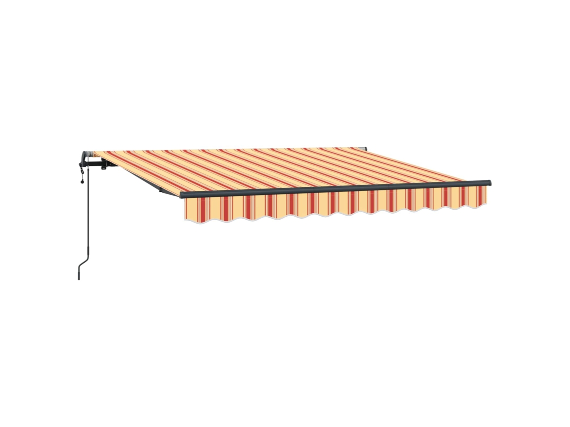Toldo de Vela - Toldo Retrátil Amarelo 350 X 200 Cm Tecido HARLANV1