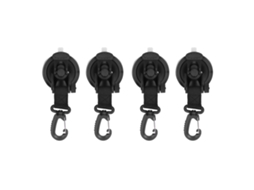 Ancorador de Ventosa Primerox de Alta Resistência 4pcs