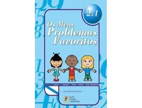 Livro Os Meus Problemas Favoritos, 2 Educación Primaria. Cuaderno 1 de José Martínez Romero