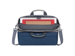 Rivacase 7532 Mala para Portáteis 39.6 Cm 15.6" Pasta Azul Cinzento
