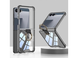 Capa Para Celular Gkk Com Airbag E Anel Para Samsung Galaxy Z Flip7 5g