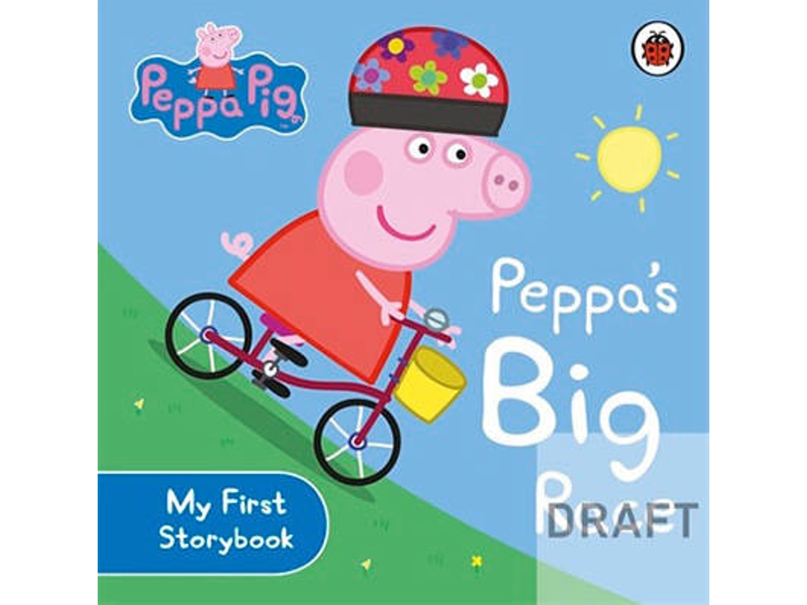 Livro Peppa Pig Peppas Big Race de Howard Hughes (Inglês - Capa Dura)