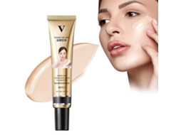 Base De Maquiagem Bb Cream De Cobertura Total Líquida Corretivo Com Efeito Longo Controle De Oleosidade Hidratante 30g
