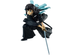 Figura de Acción Muichiro Tokito Demon Slayer: Kimetsu no Yaiba Vibration Stars 10 Cm Multicolor BANPRESTO
